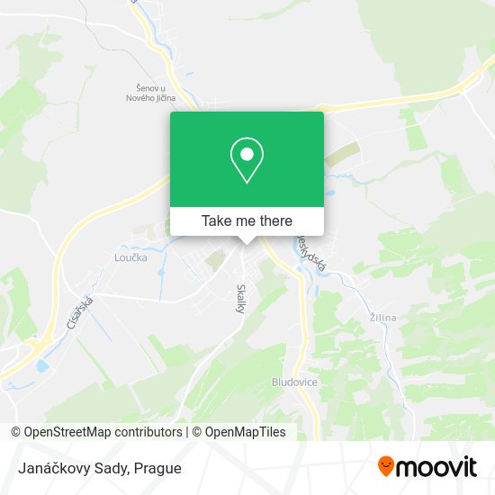 Janáčkovy Sady map
