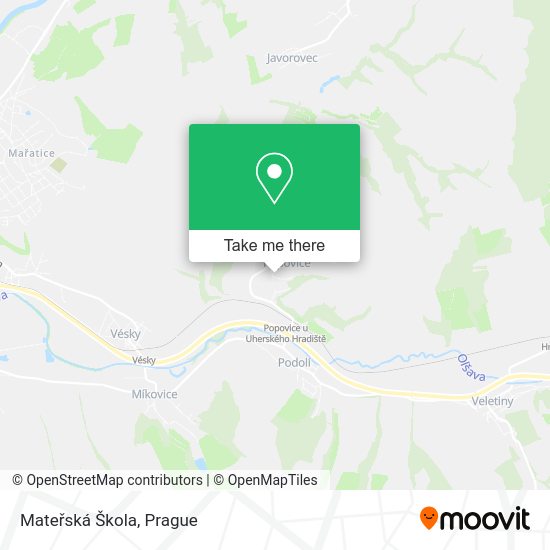 Mateřská Škola map