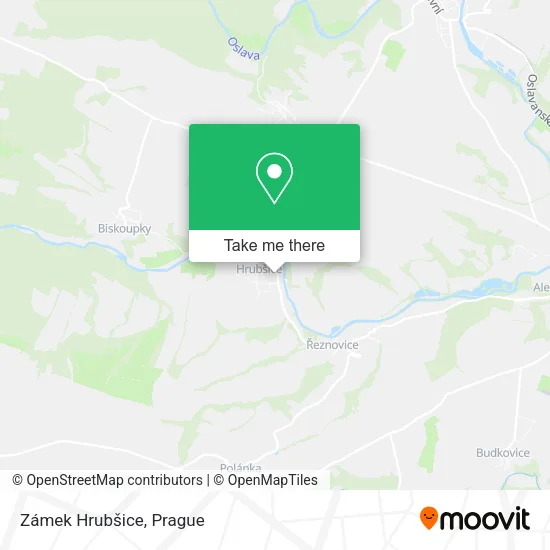 Карта Zámek Hrubšice