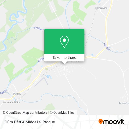 Dům Dětí A Mládeže map
