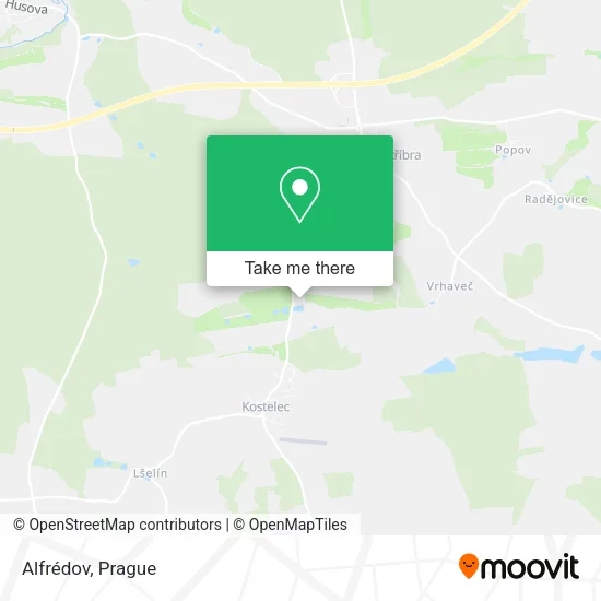 Карта Alfrédov