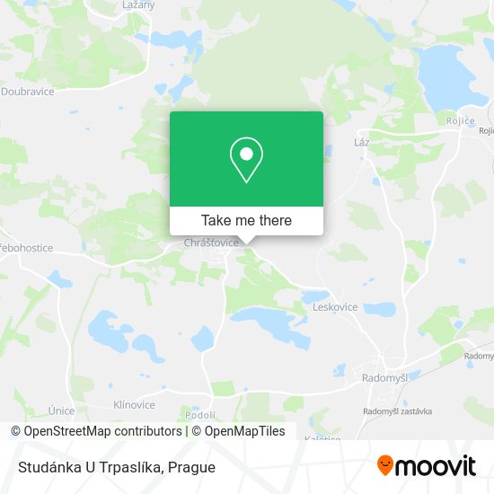 Карта Studánka U Trpaslíka
