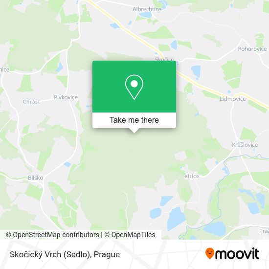 Skočický Vrch (Sedlo) map