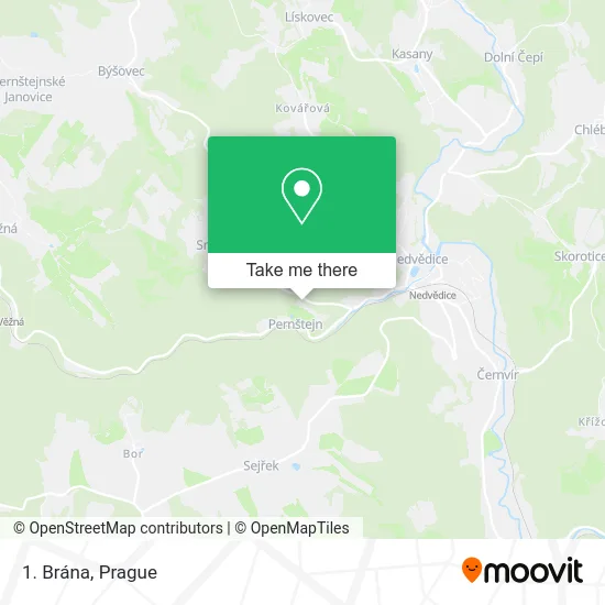 Карта 1. Brána