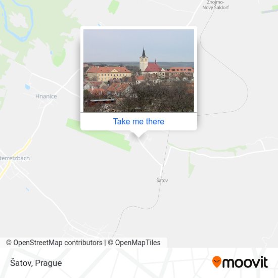 Карта Šatov