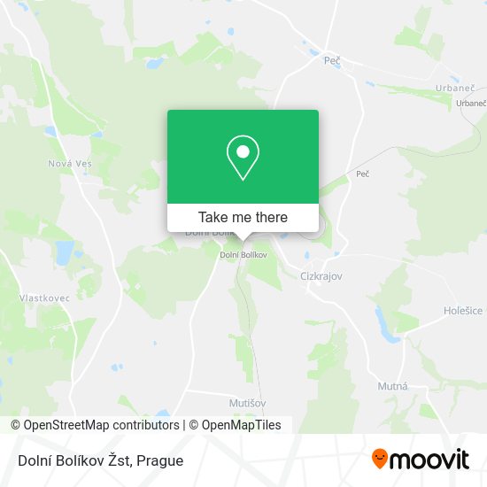 Dolní Bolíkov Žst map