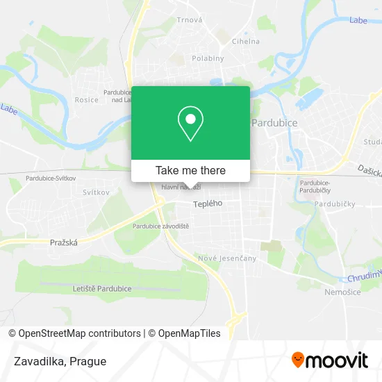 Карта Zavadilka