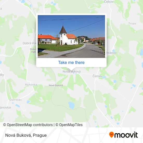 Карта Nová Buková