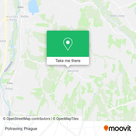 Карта Potraviny