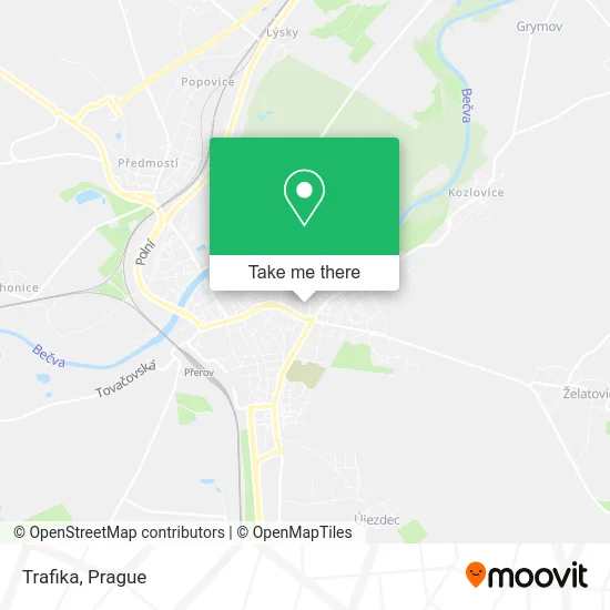 Карта Trafika