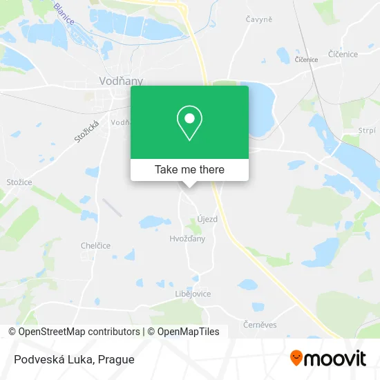 Карта Podveská Luka