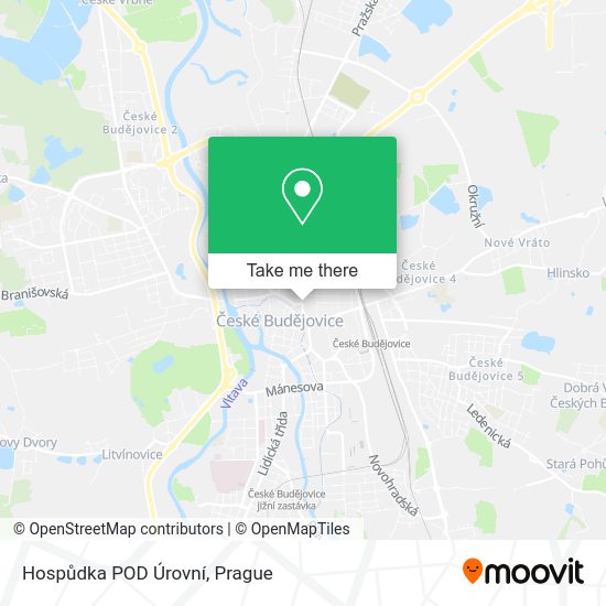 Hospůdka POD Úrovní map