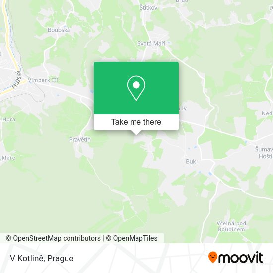 Карта V Kotlině