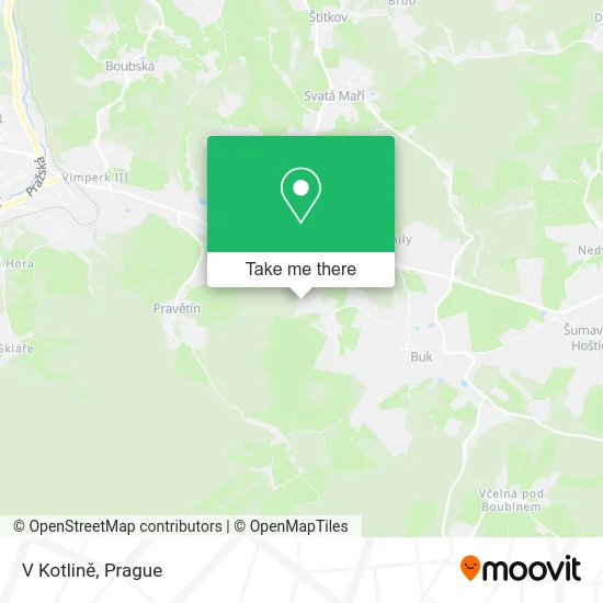 Карта V Kotlině