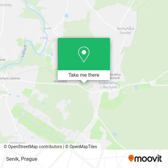Карта Seník