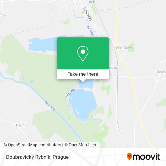 Doubravický Rybník map