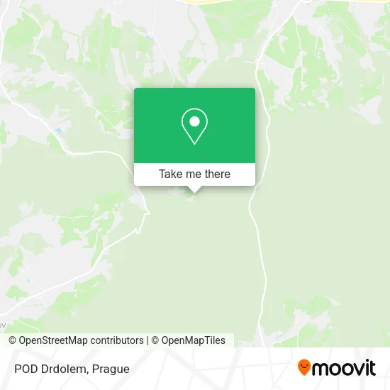 Карта POD Drdolem