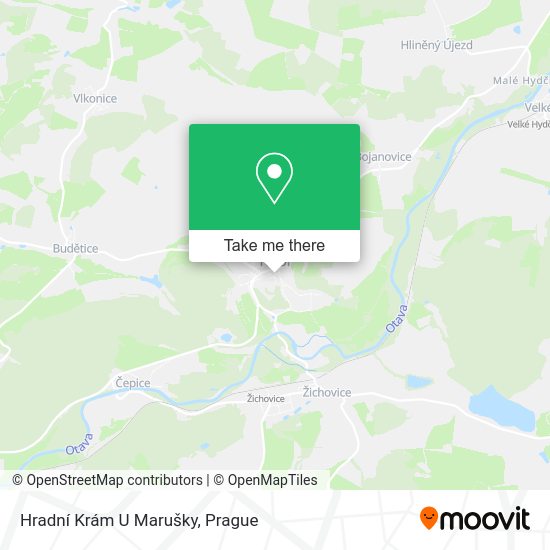 Hradní Krám U Marušky map