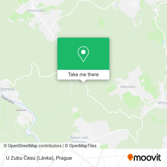 U Zubu Času (Lávka) map