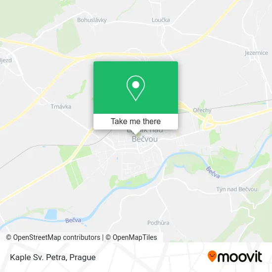 Карта Kaple Sv. Petra