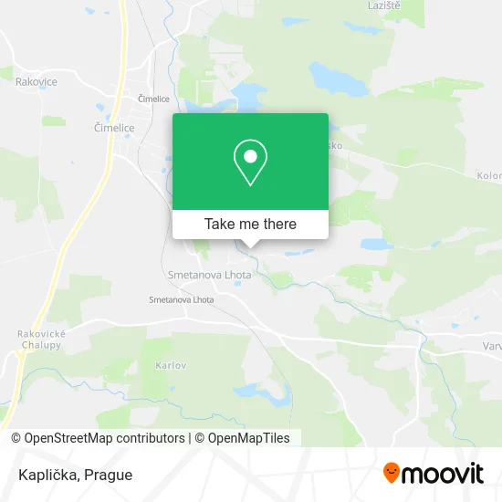 Карта Kaplička