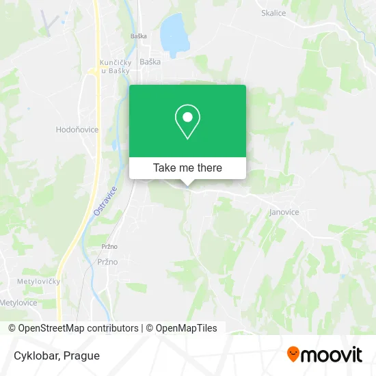 Карта Cyklobar