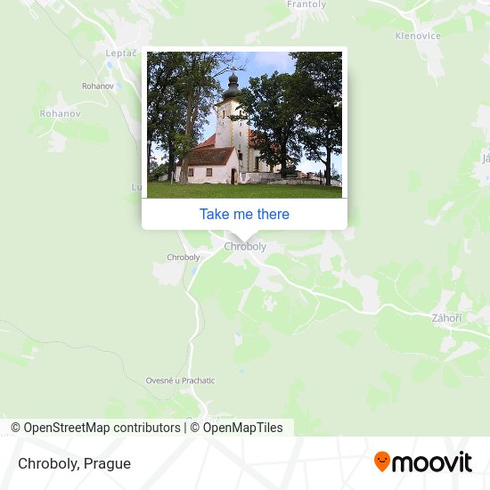 Карта Chroboly