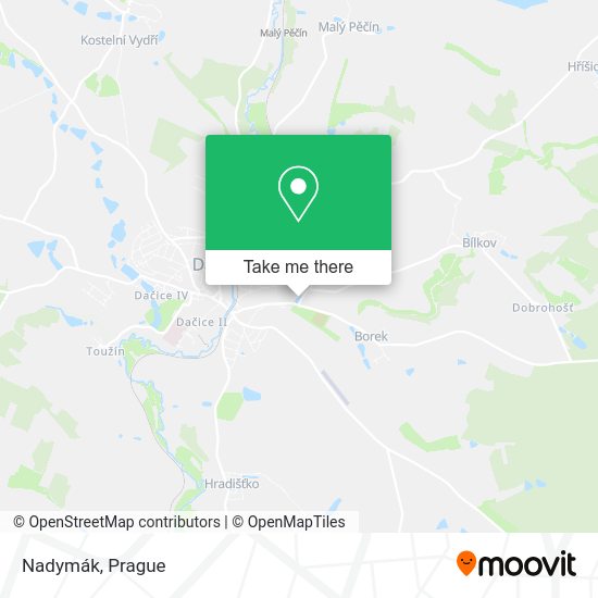 Карта Nadymák
