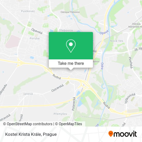 Kostel Krista Krále map