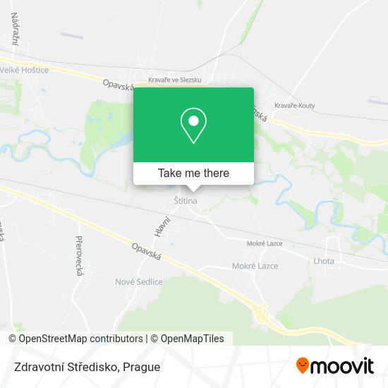 Zdravotní Středisko map