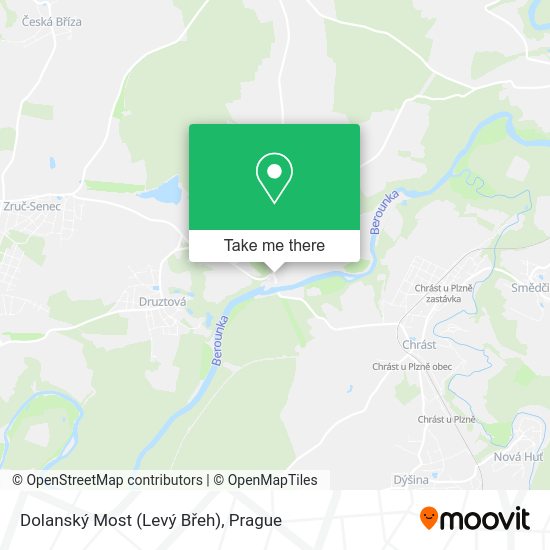 Dolanský Most (Levý Břeh) map
