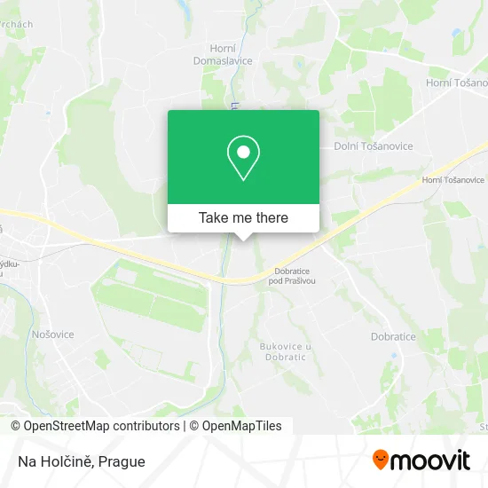 Карта Na Holčině