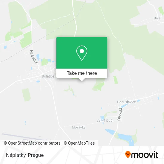 Карта Náplatky