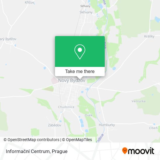 Informační Centrum map