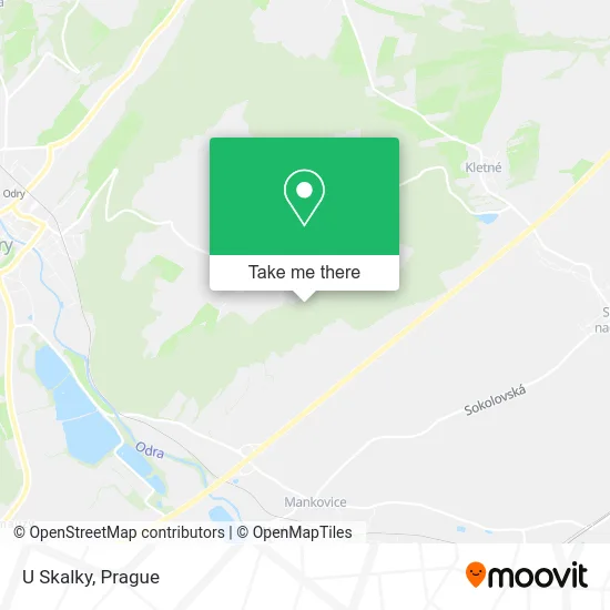 Карта U Skalky