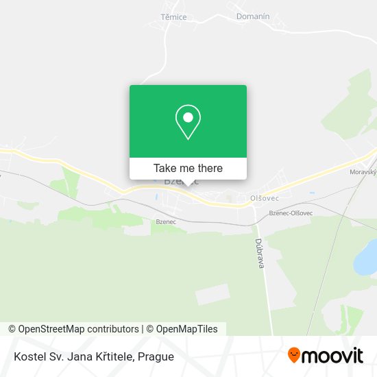 Kostel Sv. Jana Křtitele map