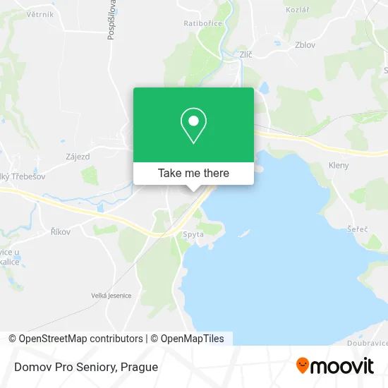 Domov Pro Seniory map