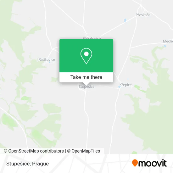Карта Stupešice