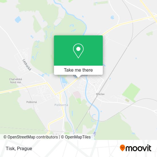 Карта Tisk