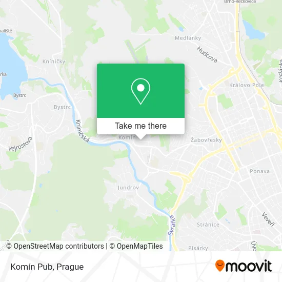 Карта Komín Pub