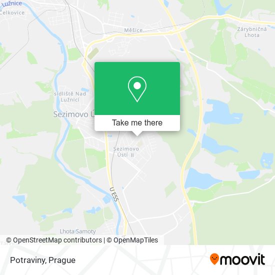 Карта Potraviny