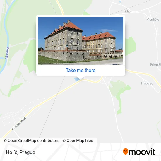 Карта Holíč