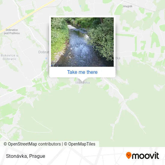 Карта Stonávka