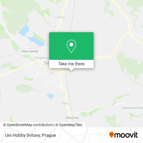 Карта Uni Hobby Svitavy