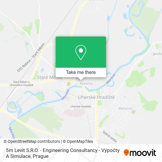 Карта 5m Levit S.R.O. - Engineering Consultancy - Výpočty A Simulace