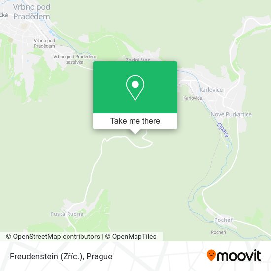 Freudenstein (Zříc.) map