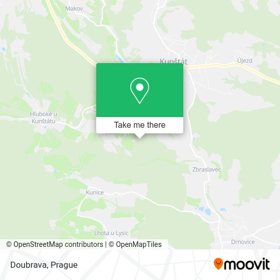 Карта Doubrava