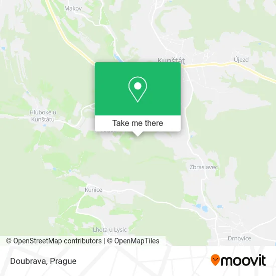 Карта Doubrava