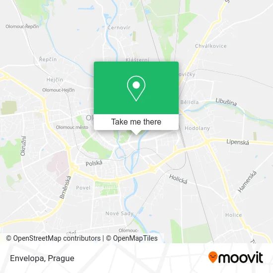 Карта Envelopa