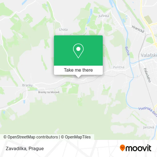 Карта Zavadilka